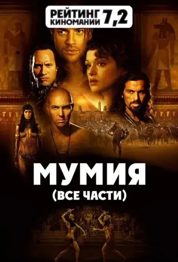 Мумия: все части